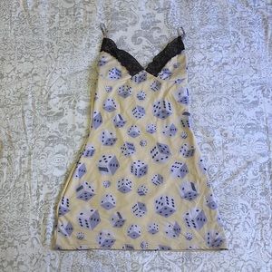 Omighty Dice pattern dress 🎲